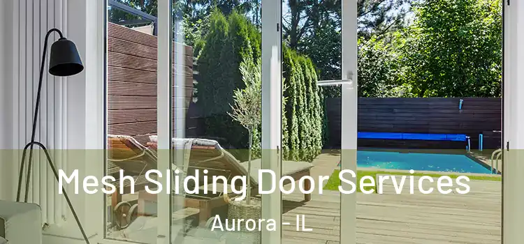 Mesh Sliding Door Services Aurora - IL