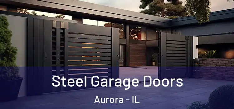 Steel Garage Doors Aurora - IL