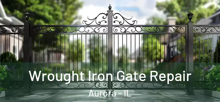 Wrought Iron Gate Repair Aurora - IL